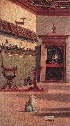 Vision of St Augustin (detail) fdg